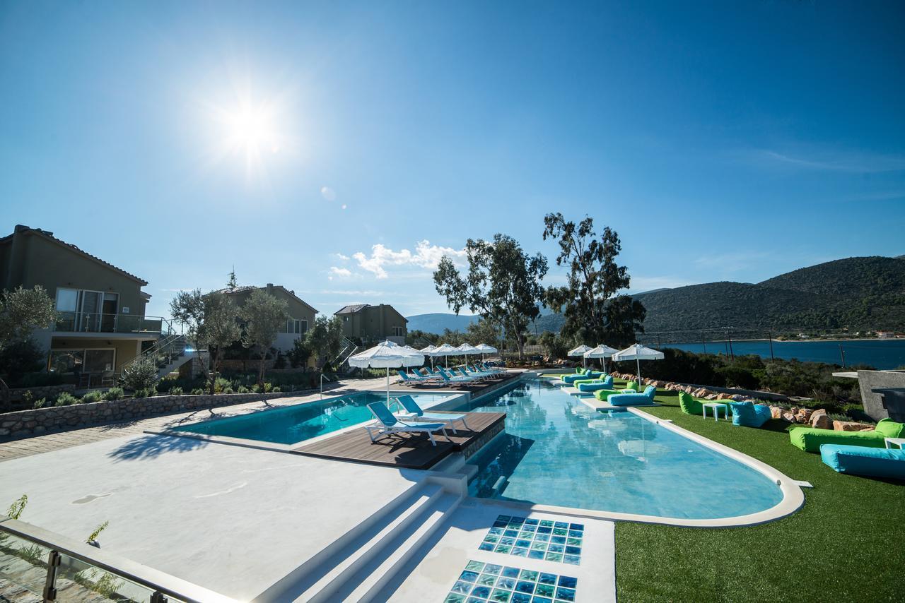 Lavender Cove Aparthotel Korfos Exterior photo