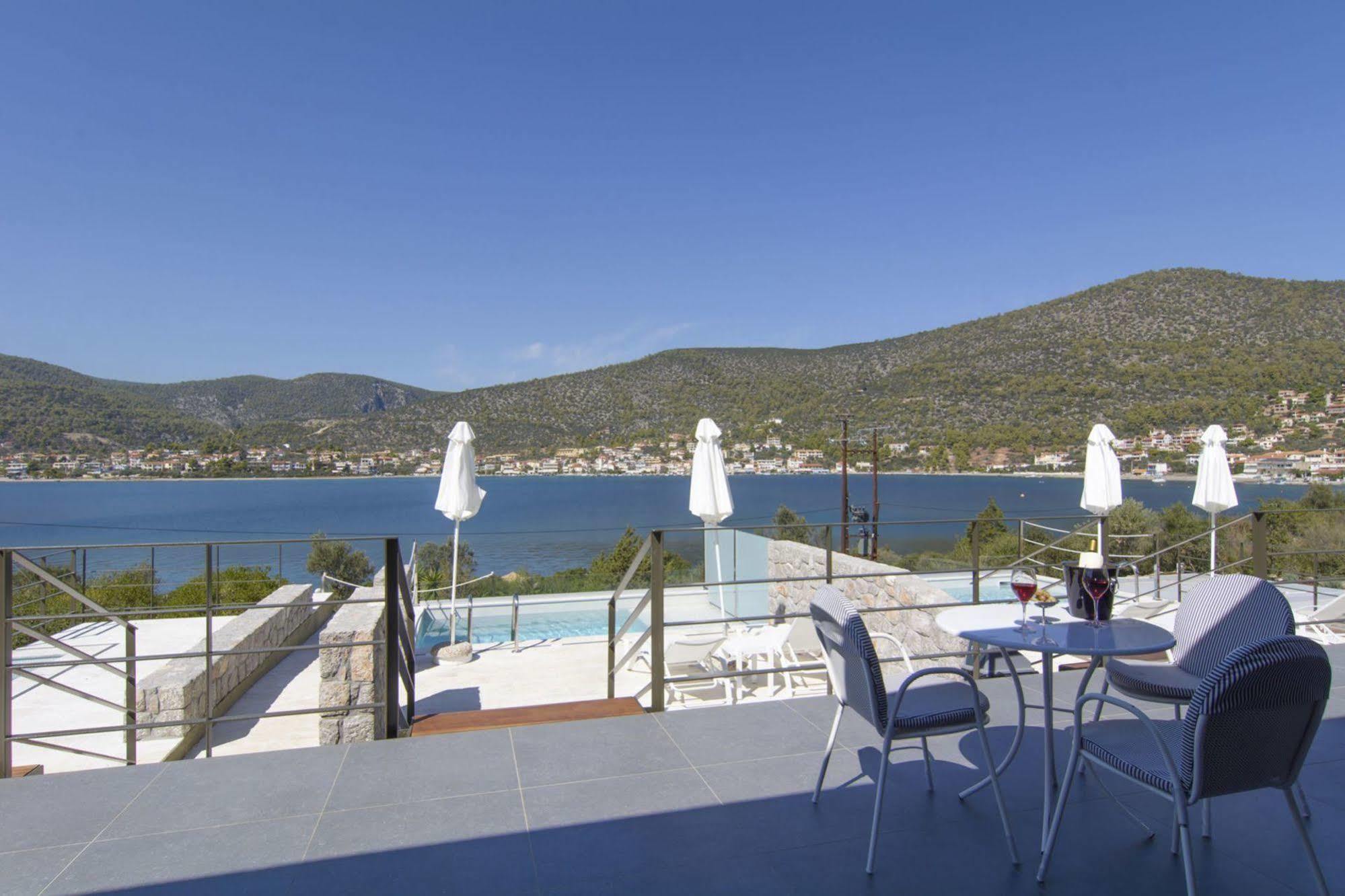 Lavender Cove Aparthotel Korfos Exterior photo